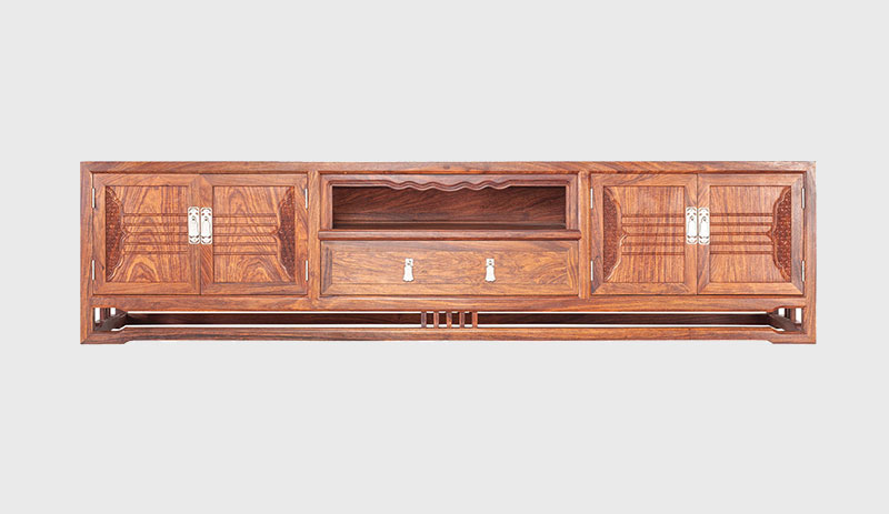 平凉刺猬紫檀电视柜低柜现代中式全实木电视柜客厅高低柜