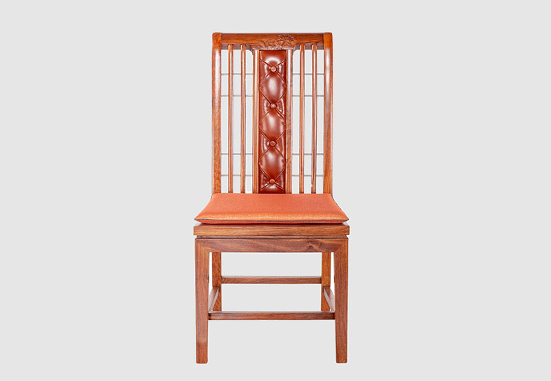 平凉芙蓉榭中式实木餐椅效果图