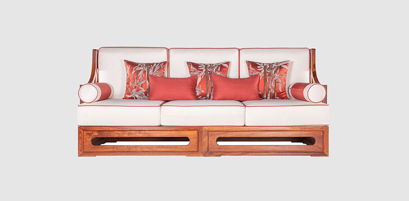 平凉客厅中式实木沙发组合