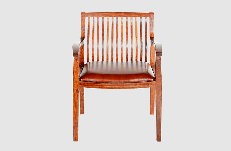 平凉中式实木大方椅家具效果图